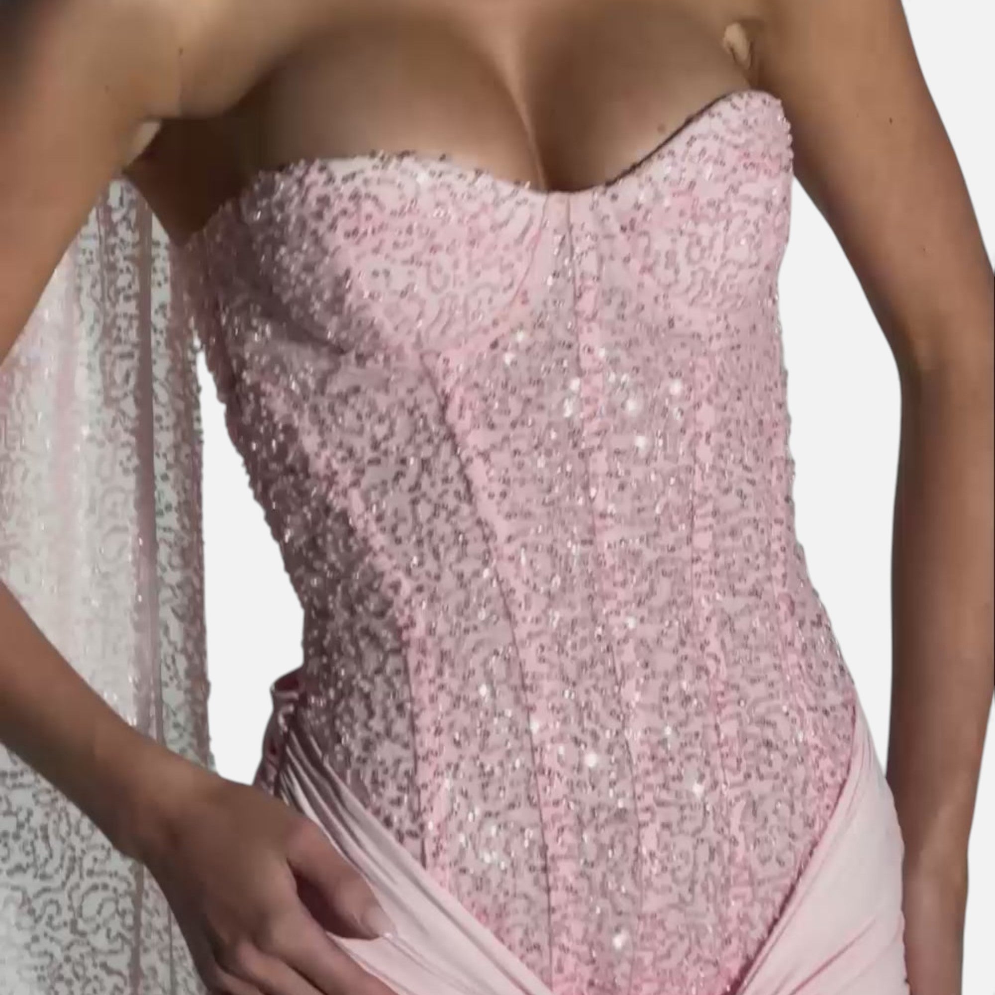 Fleur de Style | Robe maxi en soie pour femme – Élégance Sans Effort