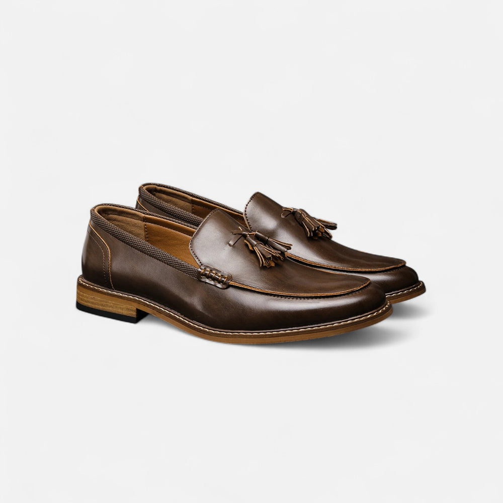 Fleur de Style | Mocassins de luxe en cuir pour homme