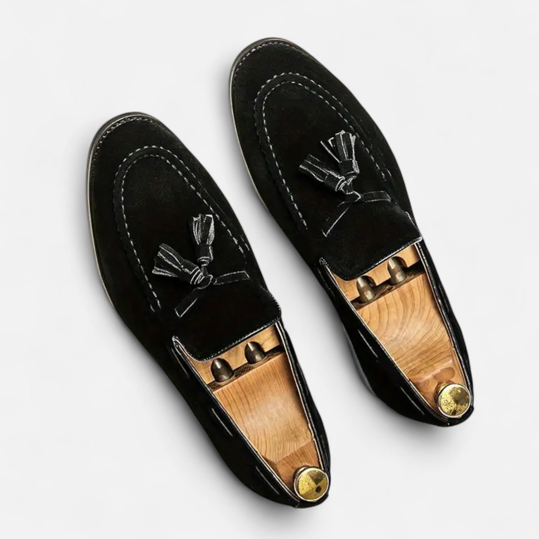 Fleur de Style | Mocassins classiques à gland pour hommes