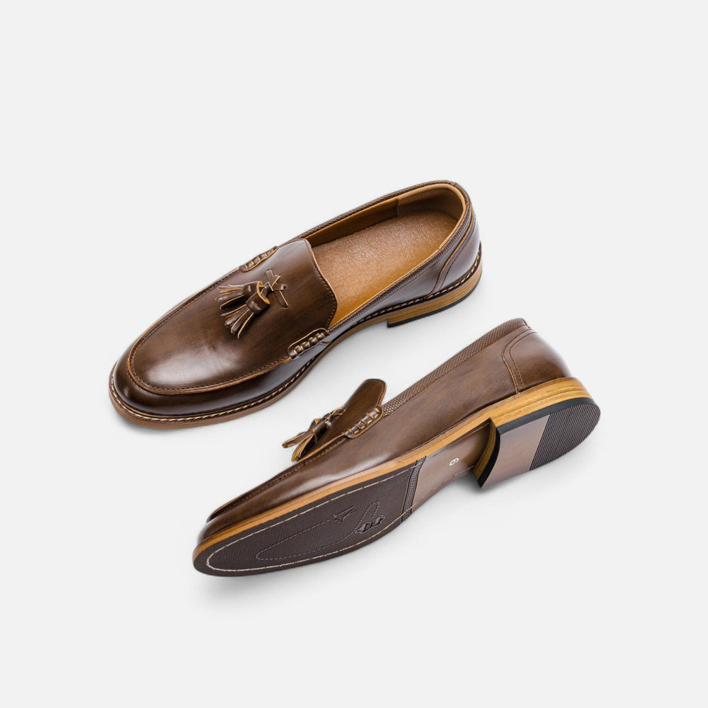 Fleur de Style | Mocassins de luxe en cuir pour homme