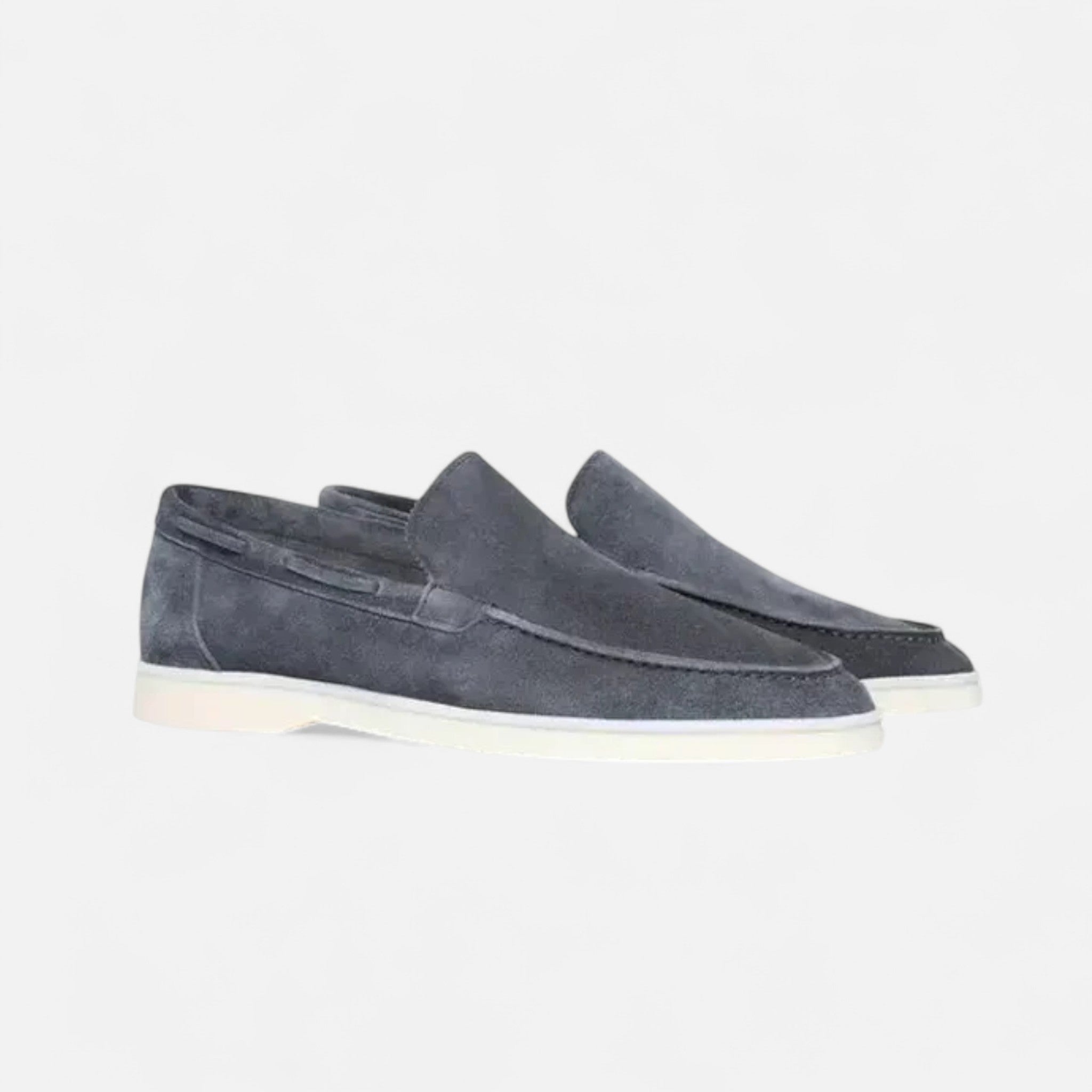 Fleur de Style | Mocassins en daim pour hommes Chaussures de ville sans lacets