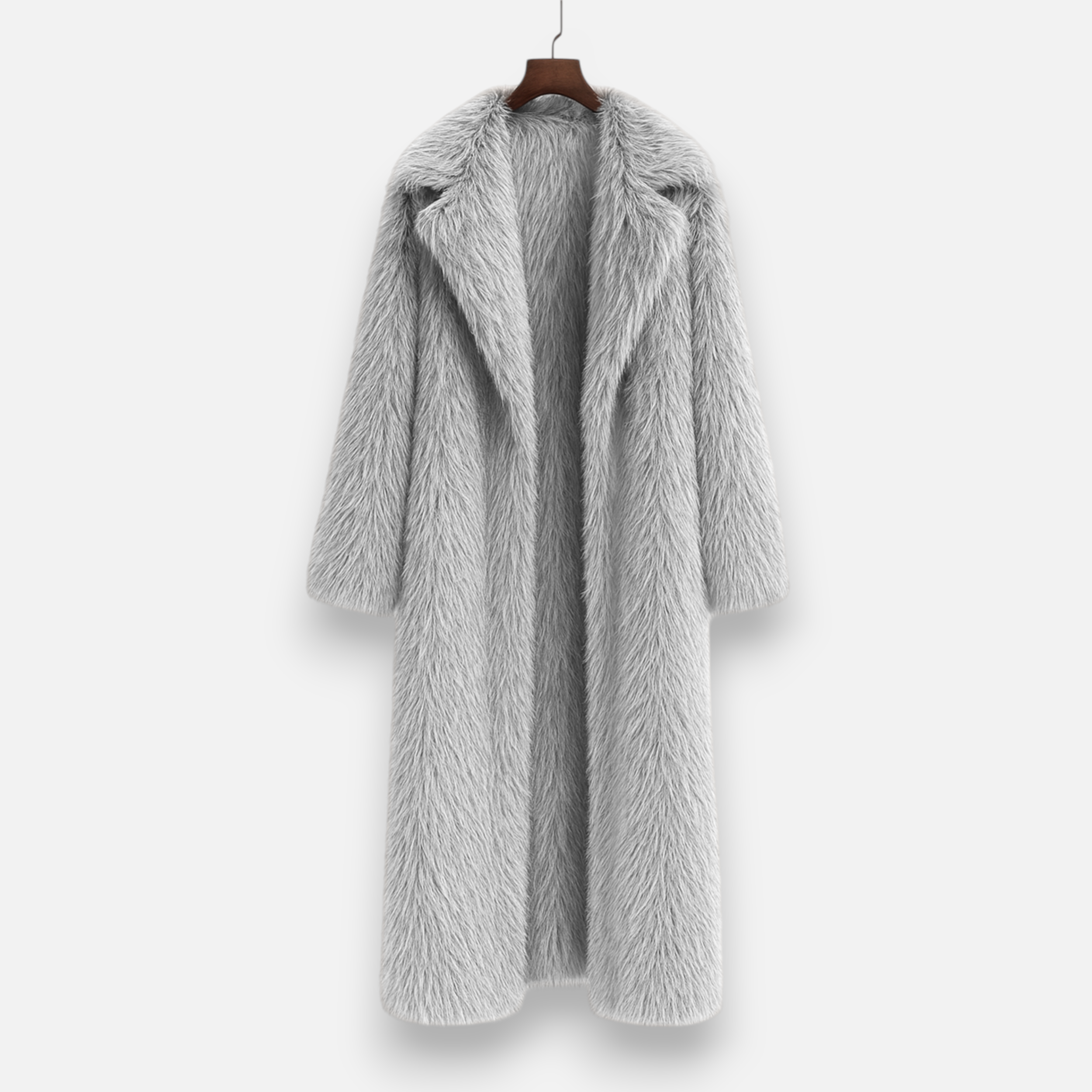 Fleur Destyle | Women’s Long Faux Fur Overcoat
