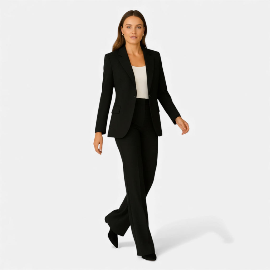 Fleur de Style | Ensemble blazer et pantalon Riviera pour femme