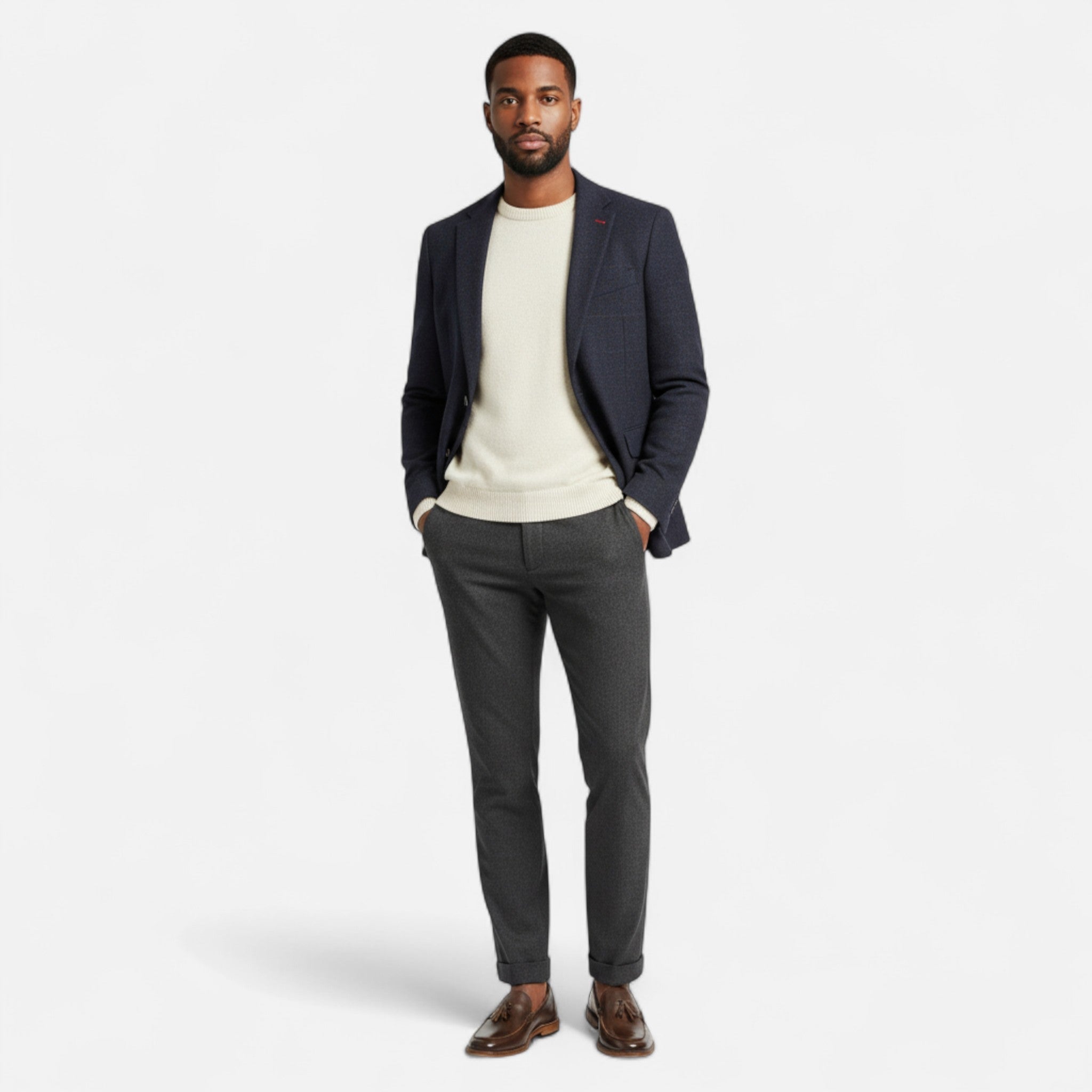 Fleur de Style | Mocassins de luxe en cuir pour homme