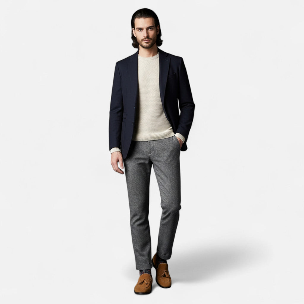 Fleur de Style | Mocassins classiques à gland pour hommes