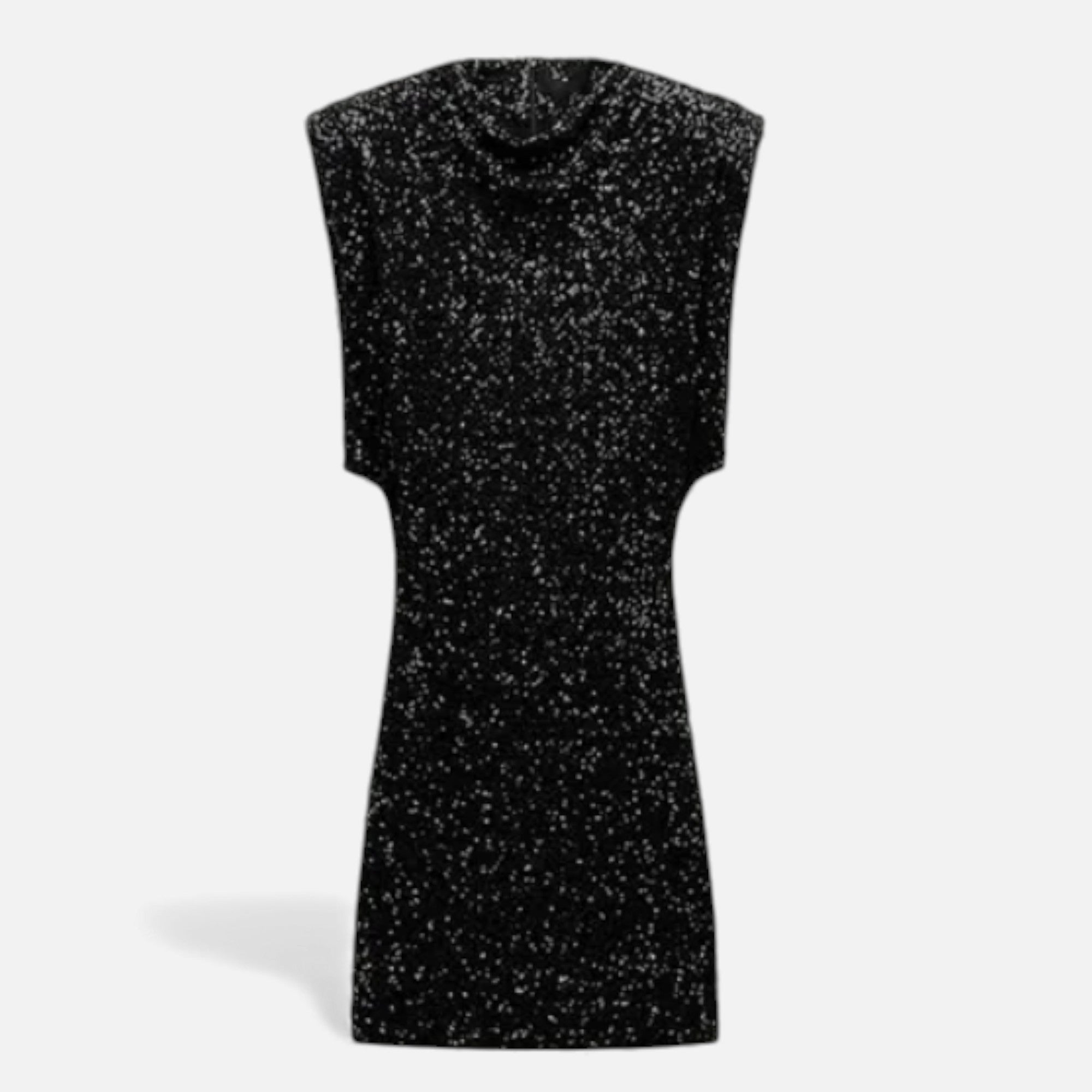Fleur de Style | Robe en paillettes à ligne A pour femme Ruby Lily en teinte Cashmere Glow