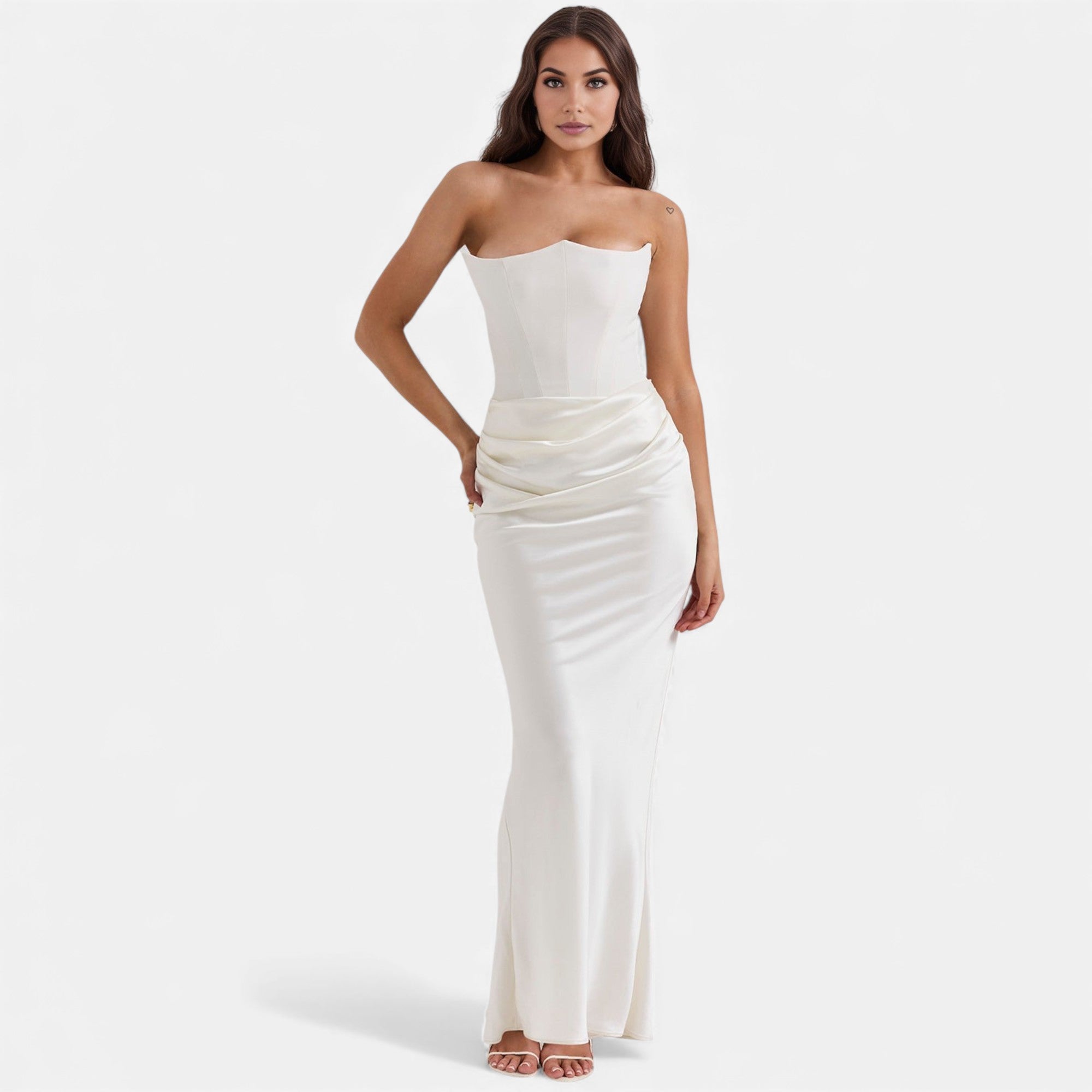 Fleur de Style | Robe midi corset pour femme – Style Héritage