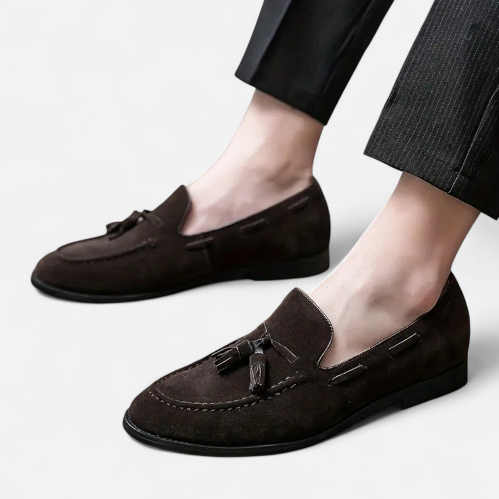 Fleur de Style | Mocassins classiques à gland pour hommes