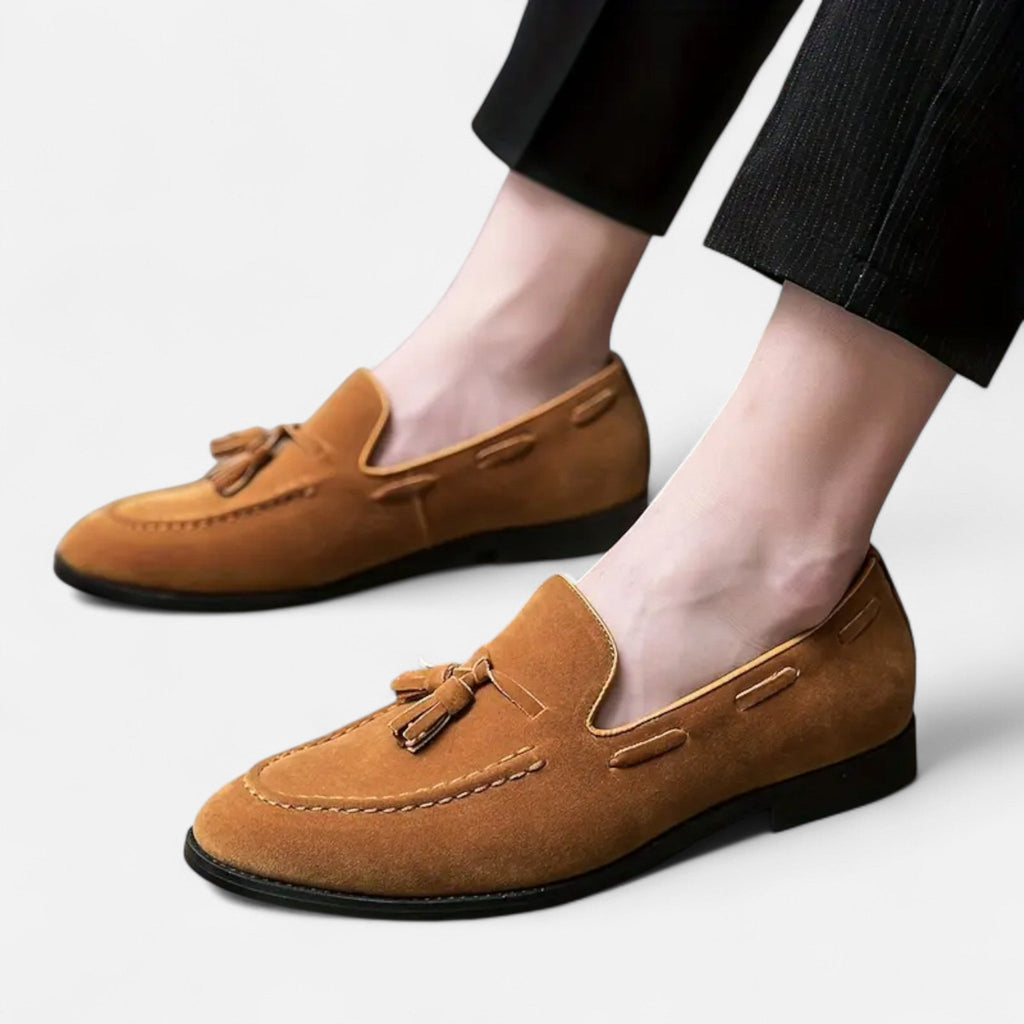 Fleur de Style | Mocassins classiques à gland pour hommes