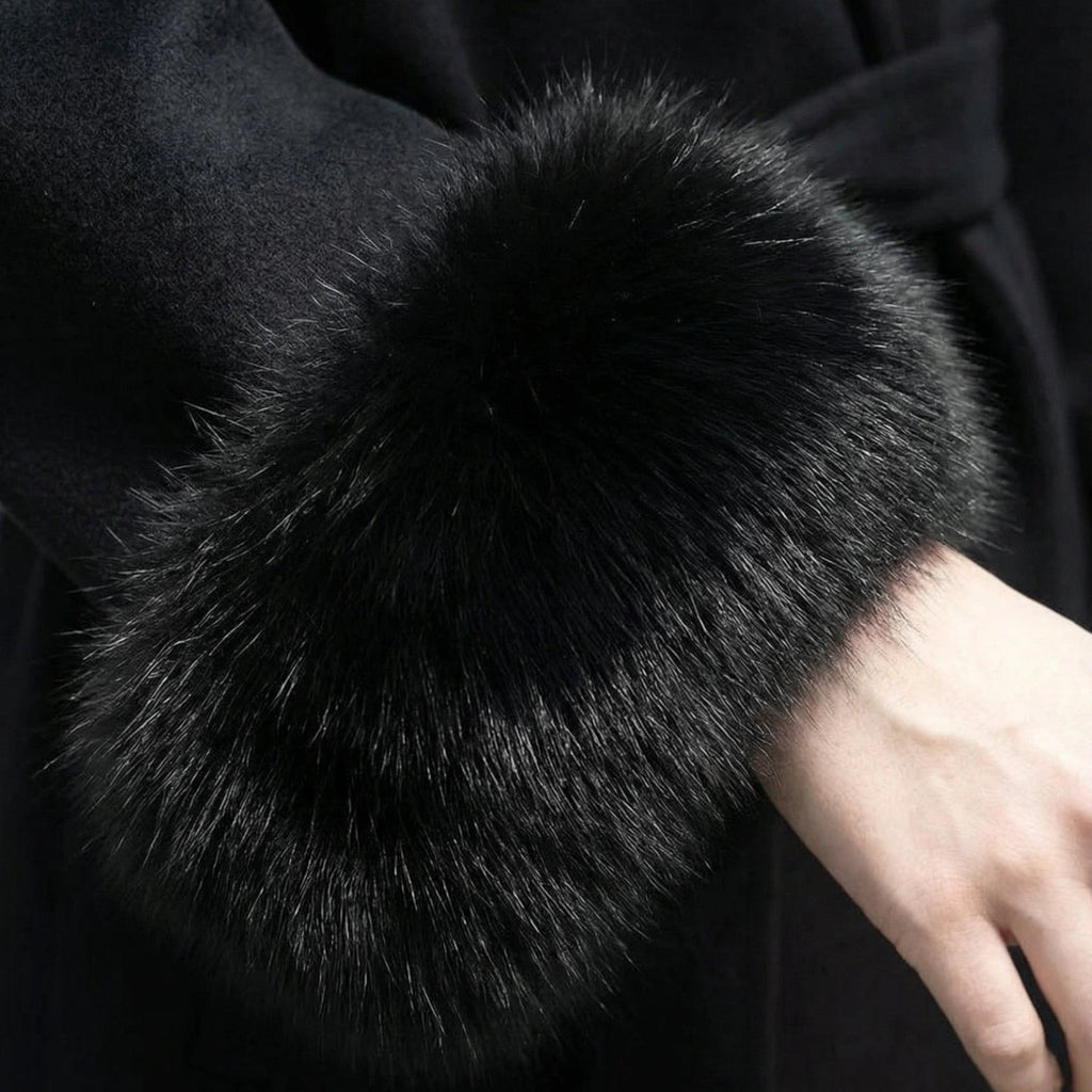 Fleur de Style | Manteau oversize en fausse fourrure pour femme Ruby Lily – Élégance Riviera