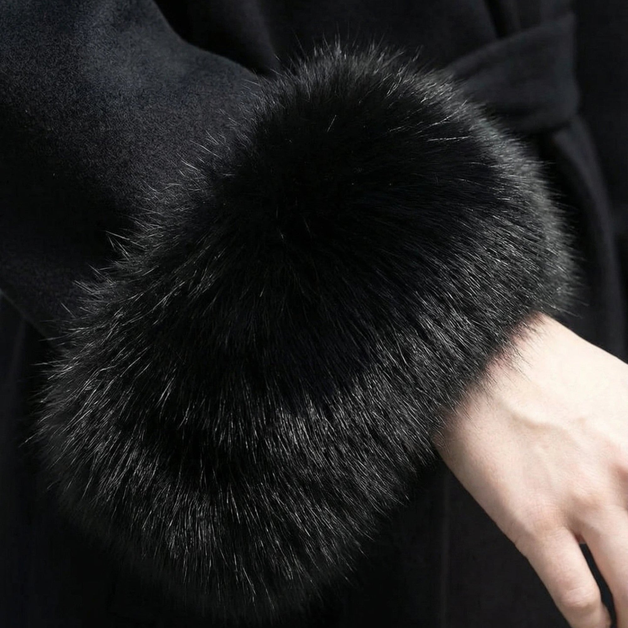 Fleur de Style | Manteau oversize en fausse fourrure pour femme Ruby Lily – Élégance Riviera